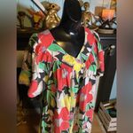 Vintage Funky Floral Nightgown Small/Medium** flaw Yellow Photo 5