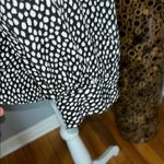 Nine West Black and White Polka Dot Blouse Photo 2