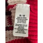 Prince & Fox Red Fair Isle Reindeer Christmas Sweater Medium Photo 7