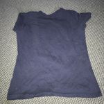 Nike Womens XL Slim Fit Logo T-Shirt Navy Photo 5