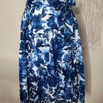 Roz & Ali  • floral lined stretchy waist skirt Photo 2