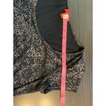 Bongo  Top Shirt Womens Medium Cotton Asymmetrical Black Gold‎ Snakeskin Photo 9