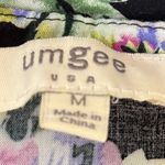 Umgee Black and Purple Ruffled Relaxed Top Photo 2
