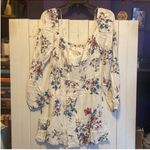 Urban Outfitters Lumiere  Mini Dress White Floral M Photo 9