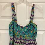 Anthropologie Diane Samandi Multicolored 100% Silk Maxi Sundress Photo 1