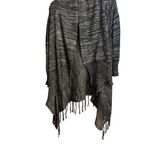 One World   Size XL  Live and Let Live Women's Cardigan Sweater Gray/Black Photo 10