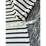 Ann Taylor A1  LOFT Striped‎ Knit Top 3/4 Sleeve Boat Neck 100% Cotton Photo 2