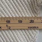 Lululemon NEW  New Heights Sweater Size 6 Cotton Antique White Cable Knit Crop Photo 9