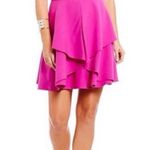 Adelyn Rae Gabardine Ruffle Fit and Flare Dress Photo 1