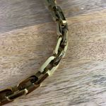 Eddie Borgo Supra gold chain link necklace. 18” Photo 2