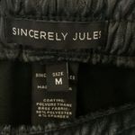Sincerely Jules Black Faux Leather Shorts Size M Size M Photo 2
