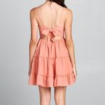 Vanilla Bay Pink ruffle dress Photo 1
