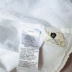 Madewell Floral Embroidered White Blouse Top Womens Flutter Cap Sleeve Sz Small Photo 4