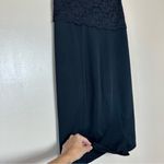 Slimfabulous SALE! Black  Lace Waist Slip/Skirt Size M EUC Photo 3