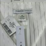 Carole White Pinstripe Women's Vest Size XL Photo 1