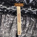 Free People Medium Tunic Top Floral Square Neck 3/4 Bell Sleeves Tiered Peasant Photo 8