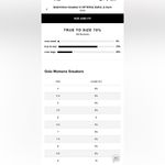 Gola Badminton Court Sneakers in Off White/Baltic/Gum Blue Size 8 Photo 2