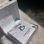 Disney Fine Silver Plated Mickey Mouse Necklace NWT Gift Boxed Pendant Photo 1