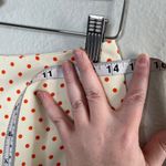 Ronny Kobo Womens Medium Kensington Polka Dot Maxi Skirt Orange Photo 9