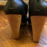 Banana Republic  Octavio Heels. 7.5 Black Platform Ankle Boots Back Zip H… Photo 5