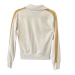 Puma  Track Jacket in White and Gold Sz Small Photo 1