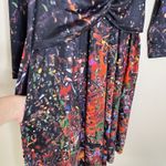 Women's Dress Whimsigoth Art To Wear Abstract Evening Dark Romantic Long Sleeve Black Photo 4