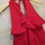 Amanda Uprichard {XS} New York Cabo Halter Top In Scarlet Photo 5