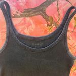 Brandy Melville black ribbed crop tank top cami Photo 4