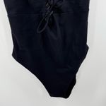 Skinny Dippers Swimsuit Size Large NEW Jelly Beans Suga Babe Lace Up Black NWOT Photo 13