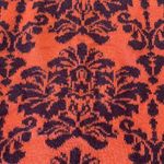 Anthropologie Moth Jacquard Medallion Orange Knit Pencil Skirt. Size XS Photo 2