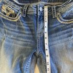 Vigoss The Dublin Denim Capris Size 7/8 Waist Low Rise Rhinestone Buttons Y2k Photo 10