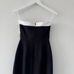 WAYF  Coco Bow Black Midi Dress Photo 10
