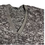 Lafayette 148  short sleeve boxy V NECK sweater Photo 4