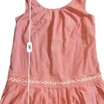 Handmade Vtg 50s Red Gingham Daisy Chain Mini Dress Swimsuit Playsuit Romper Bloomers M/L Photo 9