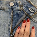 Levi's Levi’s Sz 25 Skirt Blue Jean Denim A Line Ridged Flat Front Short Mini Women’s Photo 6