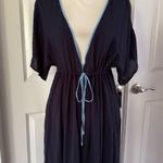 Kate Spade New York Women's Contrast Solid Tiered Cover Up Dress. MSRP $180 Photo 4