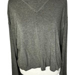 LNA REVOLVE  Gray Bell Wide Sleeve Soft Stretch Made in USA Sweater Medium Photo 0