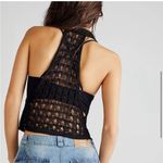 Free People NWT Chainmail Tank Black XS Photo 2