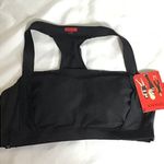 Spanx  Women Racerback Sport Bra Sz. XL Black NWT Adjustable Sides Gymwear Photo 2