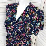 ASOS Uttam Boutique Floral Jumpsuit Blue Multi Large Photo 5