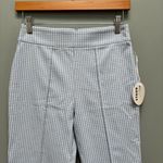 STAUD  Knack Pants Sky Micro Check Baby Blue Gingham S Photo 5