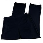 | Black Straight Leg Casual Pants Rayon Blend Chicos 1 Short/ US M SHORT Photo 0