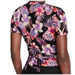 PINK - Victoria's Secret Victoria’s Secret neon tropical wrap XS coconutgirl crop top Photo 1