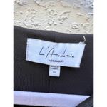 L'Academie Pleated Crepe Julianna Crop Top&Mini Skirt Set Black Womens Size XS Photo 7