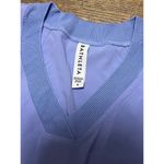 Athleta Periwinkle blue purple  Zephyr v neck tee Photo 4