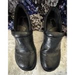 B.O.C. Black Clog Mules, Slip One, Paisley Design, Size 9.5 Photo 1