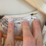 All in Favor  Leaf Print Wrap Linen Blend Romper Photo 4