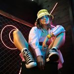 NWT LED Rave Bucket Hat – Light Up 7 Colors USB Rechargeable Festival Cap Red Photo 1