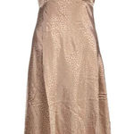 Lush Clothing Lush Mocha Satin Leopard Print Slip Dress Adjustable Straps Size S Photo 0