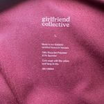 Girlfriend Collective maroon jumpsuit unitard pants athletic wear size large Photo 10